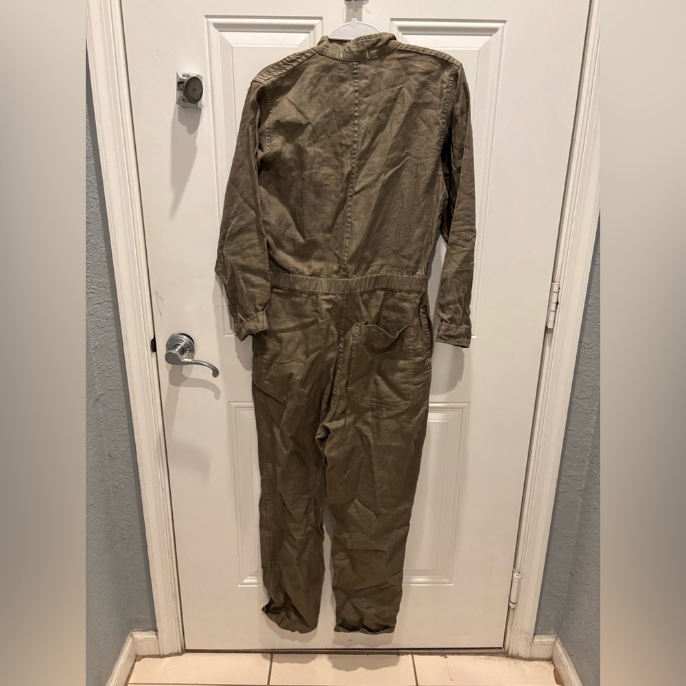 Alex Mill Olive Logan Tie Waist Linen Jumpsuit
Xsmall - Picture 4 of 5